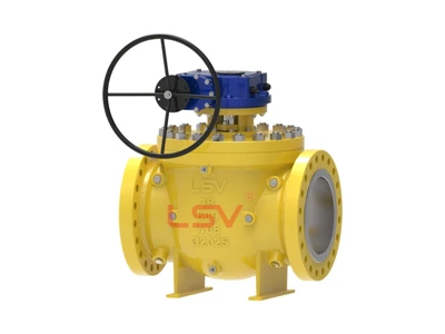 Top Entry Trunnion Ball Valve